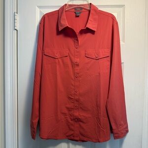 NWOT Eddie Bauer Women’s Departure Long Sleeve Shirt